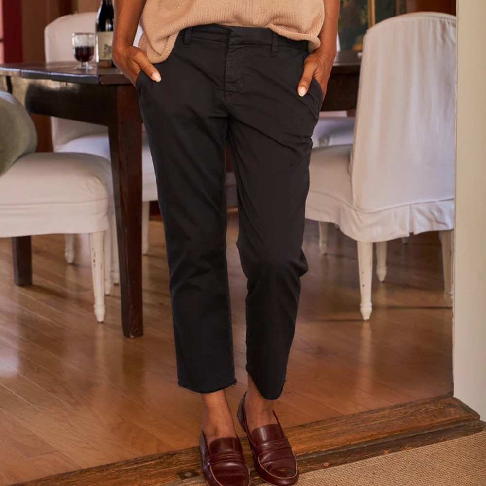 Frank & Eileen Wicklow Black chino pants